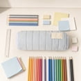 thumbnail image 5 of TACILIP School Supplies, 1PC Colorful Pencil Pouch Makeup Brush Bags ForTeenagers Home Office Orginazer, Home Gifts, 5 of 7