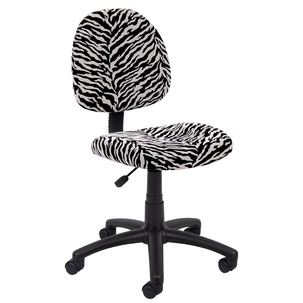Boss Office Products Zebra Perfect Posture Delubye Modern Home Office