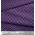 thumbnail image 3 of Soimoi Purple polyester Crepe Fabric Artistic Geometric Decor Fabric Printed Yard 42 Inch Wide, 3 of 3