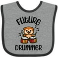 thumbnail image 3 of Inktastic Drumline Band Future Drummer Boys or Girls Baby Bib, 3 of 4