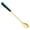 Blackish Green, variant on Long Handle Iced Tea Spoons Stainless Steel Cocktail Stirring Spoons Dessert Spoons with Ceramic Handle for Milkshakes, Ice Cream, Cocktails, Cold Drinks by Ageoie