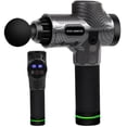 thumbnail image 4 of Gold Armour Massage Gun, 30 Adjustable Speeds Muscle Therapy Gun, Hand Held Body Deep Muscle Massager, 6 Types of Massage Heads, Quiet & Comfortable Muscle Soreness Relieves (Carbon Fiber), 4 of 4