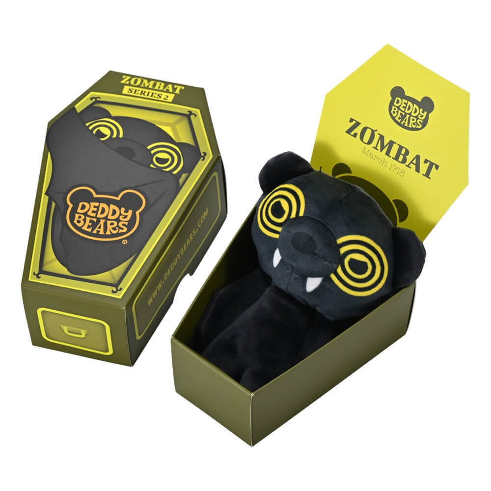 Deddy Bears 5" Plush Coffin Series 2 Zombat
