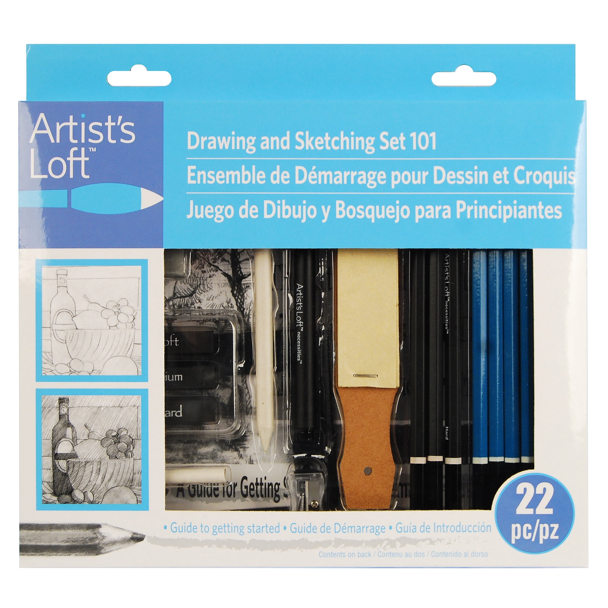 Beginner Drawing & Sketching Set by Artist's Loft
