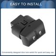 thumbnail image 4 of Interruptor de bloqueo de puerta del automóvil delantero derecho pasajero No.15777129 para Chevrolet Cobalt 2005 2010 Negro, 4 of 6