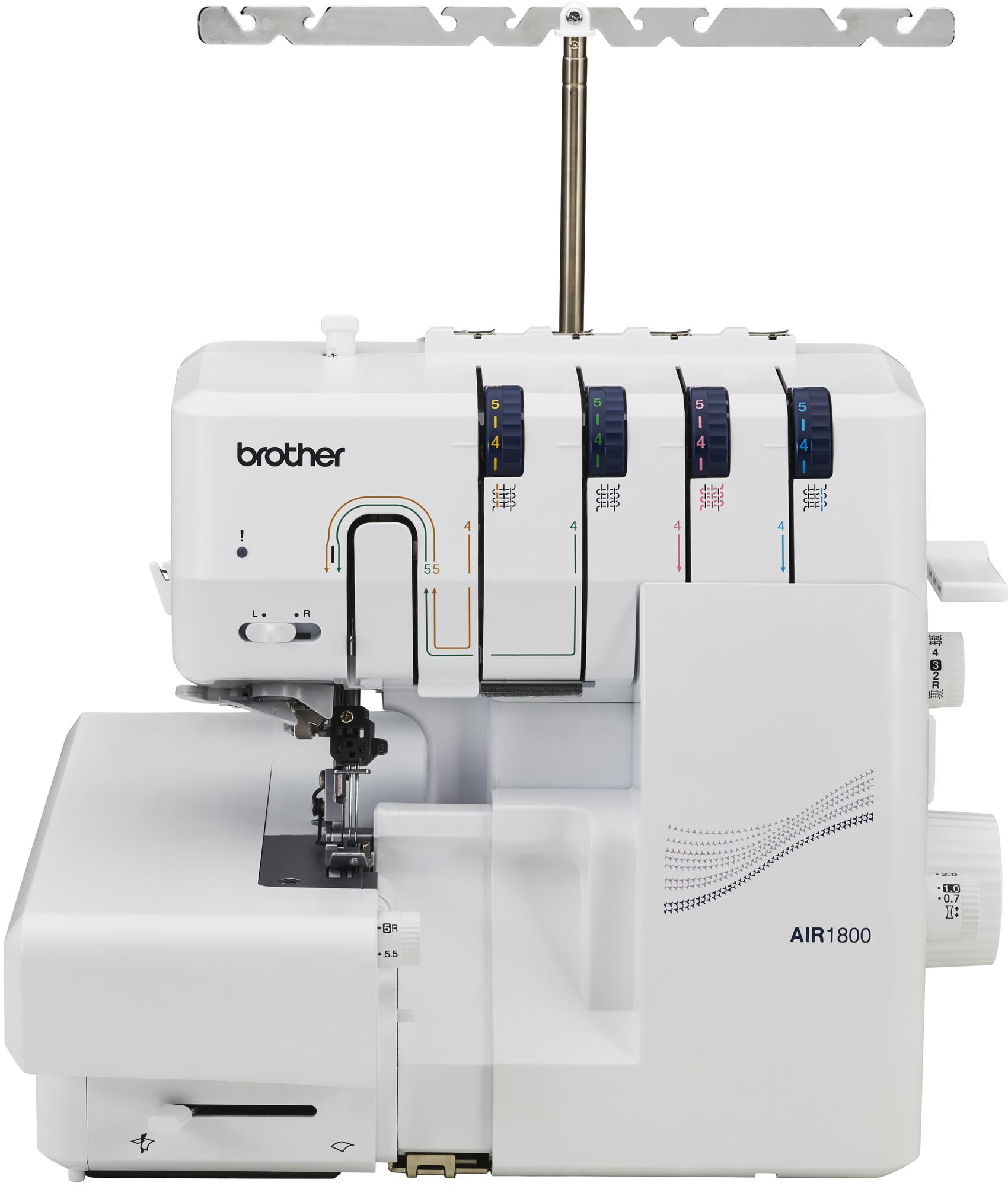 Brother AIR1800 Air Serger with Jet Air Threading with Sewing Clip Bundle