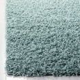 thumbnail image 6 of SAFAVIEH Lavena Solid Plush Shag Area Rug, Seafoam, 6'7" x 6'7" Round, 6 of 7