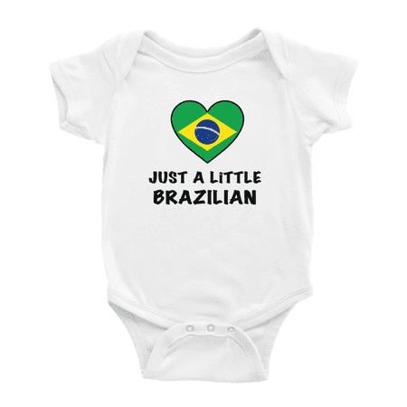 

Just A Little Brazilian Cute Baby Clothing Bodysuits For Boy Girl