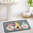thumbnail image 4 of Yhmxh Easter Decorations Easter Doormat Floor Rug Soft Faux Cashmeres Non Slip Backing 15.75x23.62in 2 Festive Designs For Front Doors Entryways And Home Decor Easter Decor Easter Gifts, 4 of 6