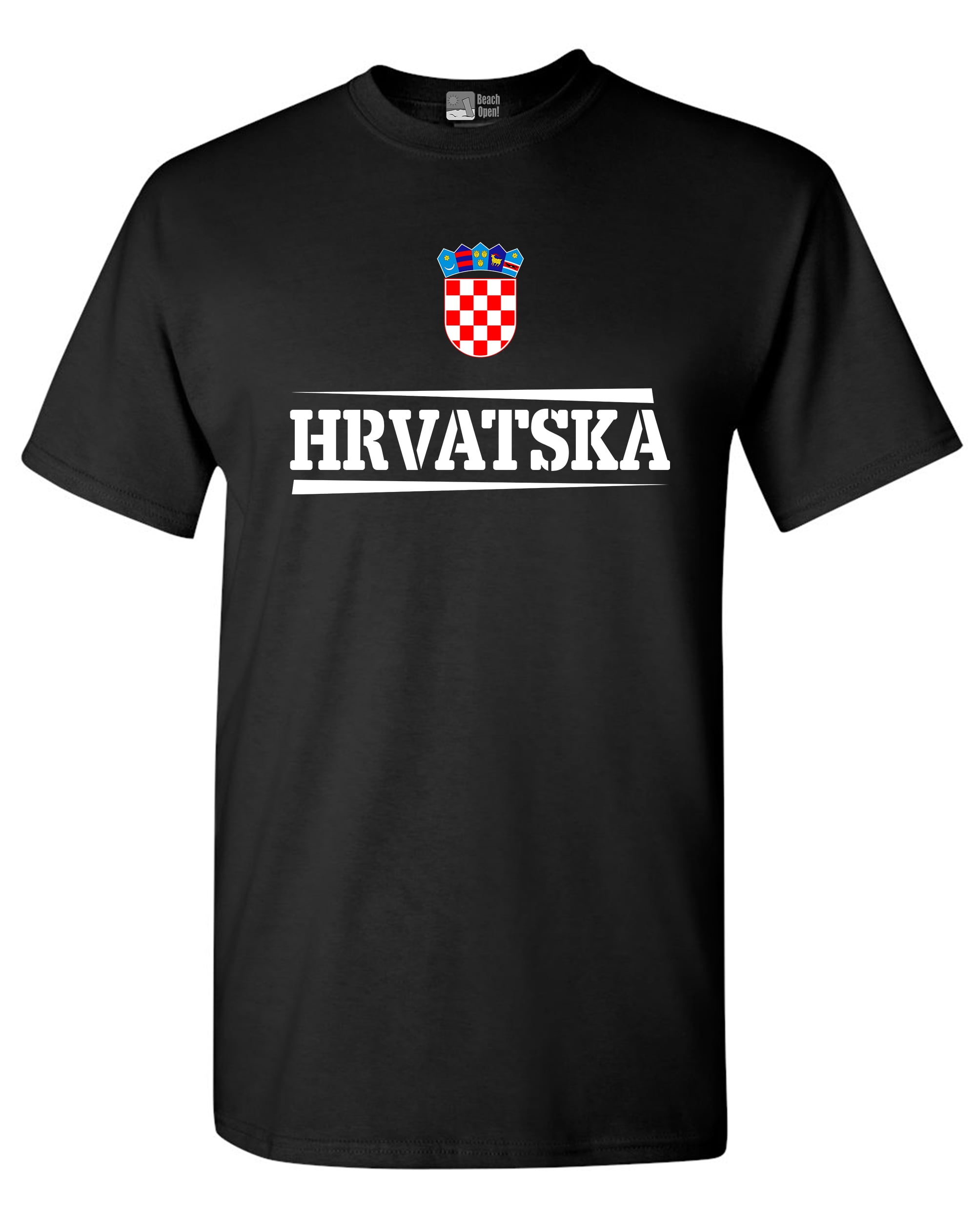 Croazia Calcio Bandiera T-Shirt - Croata - Squadra - Sport
