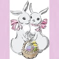thumbnail image 3 of CafePress - Easter Rabbits - Women's Nightshirt, 3 of 4