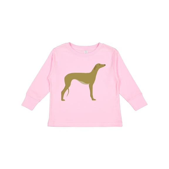 Inktastic Greyhound Boys or Girls Long Sleeve Toddler T-Shirt