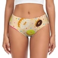 thumbnail image 1 of Fotbe Donuts Calzones Estampados para Mujer – Ropa Interior de Algodón, Cómoda, Suave y Elástica-Medium, 1 of 6