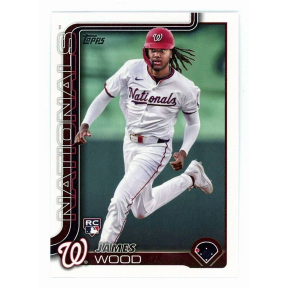 MLB 2025 Topps Series 1 Baseball   James Wood #181 (Rookie)
