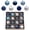 Blue and Silver(8mm 16ct), variant on Valery Madelyn 30ct 2.36" Winter Wishes Silver and Blue Christmas Ball Ornaments, Shatterproof Ornaments, Hanging Baubles for Holidy Decor
