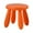 Orange, variant on Simulation Small Stool Furniture Model Toys Miniature Round Stools Toys Dolls House Accessories