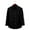 Black, variant on Mens Shirts Polos Winter Fashion Solid Color Lapel Long-Sleeved Solid Color Lapel Long-Sleeved Mens Clothing,Black,L