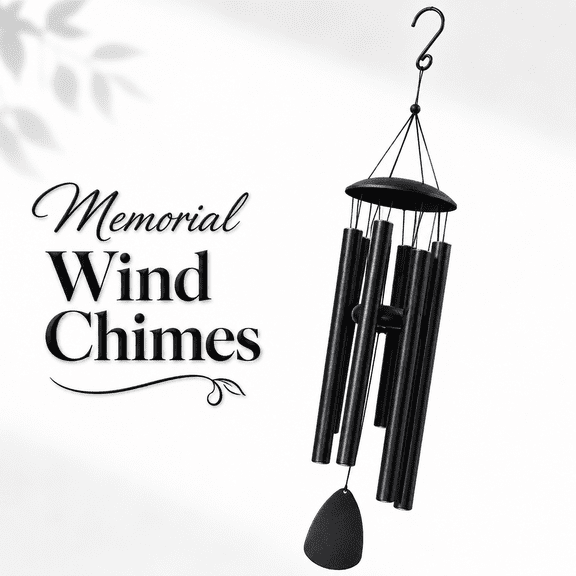 MORAVE 32" Outdoor Deep Tone Aluminum Wind Chimes, Professionally Tuned E Major Pentatonic, Weather-Resistant Garden Decor, Memorial and Thoughtful Gift for Mom