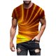 thumbnail image 1 of European And American Round Neck Casual Colorful Style Printed Short Sleeved T-shirt Top 5XL, 1 of 5