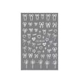 thumbnail image 3 of PFDDRW Nail Stickers French Red Bow Micro-carving Nail Stickers, 3 of 8