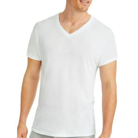 Hanes - Hanes Men's Super Value Pack White V-Neck Undershirts, 10 Pack ...