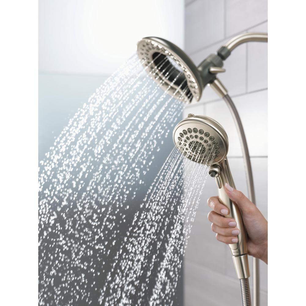 Delta Faucet In2Ition 5-Mode Massage Two-In-One Shower Head - image 6 of 7