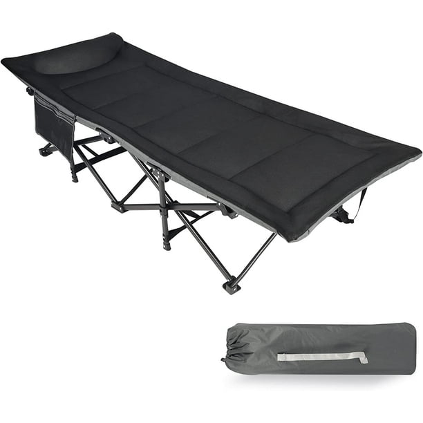 REDCAMP Padded Folding Camping Cot for Adults, Heavy Duty Sleeping Cot