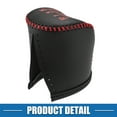thumbnail image 6 of Unique Bargains Gear Shifting Knob Cover Lever Trim for Nissan Qashqai 2008 Faux Leather Black Red, 6 of 6