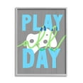 thumbnail image 4 of Stupell Industries Play All Day Phrase Rustic Video Game Controller, 11 x 14, Design by Daphne Polselli, 4 of 5