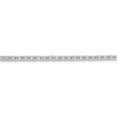thumbnail image 2 of Auriga Fine Jewelry 925 Sterling Silver 3 mm Flat Anchor Chain Necklace for Women 28", 2 of 6