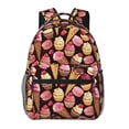 thumbnail image 1 of Disketp Ice Cream Cake Mochila Estampada para Hombre y Mujer – Mochila Ligera Clásica con Múltiples Bolsillos para Universidad, Trabajo y Viajes-One Size, 1 of 5