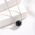thumbnail image 2 of RV Collar de semicírculo geométrico simple de Saturno, cuentas de cielo estrellado, cadena de clavícula, tanabata, regalo del Día de San Valentín Sailing Electrónica, 2 of 5