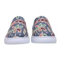 thumbnail image 5 of Dakaela Low Top Slip Ons Women's Fashion Sneakers Platform Casual Canvas Shoes Comfortable Walking Flats Loafers Blue 9, 5 of 8