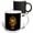 Multicolor, variant on 3drose, Head and a Face of an Oriental Dragon Full of Fire, Flames on Black, 11oz Mug