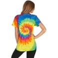 thumbnail image 2 of Daresay Tie Dye Style T-Shirts Women - Fun, Multi Color designs Tops, 2 of 6