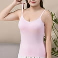 thumbnail image 2 of Timegard Tank Top for Women Adjustable Spaghetti Strap Scoop Neck Slim Fitting Basic Tee Camis Solid Color, 2 of 4