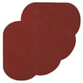 thumbnail image 1 of Uxcell Parche de planchar 4 piezas 7 x 4 pulgadas parches de terciopelo para codos y rodillas para pantalones, camisas y chaquetas color rojo burdeos, 1 of 7