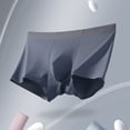 thumbnail image 7 of UVEASISHA Mens Big and Tall Boxer Briefs Cotton Soft Low Rise Underwear Short Leg Casual Underpants Dark Gray L, 7 of 7