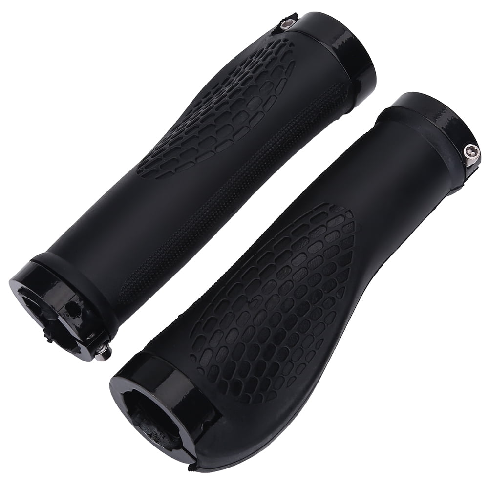 AWE® Awegriptm Alliage BMX VTT Guidon De Vélo Grips De Serrage (Gris/Noir