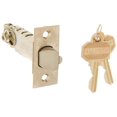 thumbnail image 3 of Baldwin 5237056RENT Bethpage Style Right Hand Keyed Entry Door Lever Set, Lifetime Satin Nickel, 3 of 3