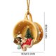 thumbnail image 4 of Adornos colgantes navideños, decoraciones navideñas, regalos navideños, 9 piezas, adornos para árbol de Navidad, regalos navideños, decoración del hogar, colgantes., 4 of 8