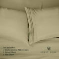 thumbnail image 2 of 1500 Supreme Collection Extra Soft Queen Sheets Set, Sage - Luxury Bed Sheets Set With Deep Pocket Wrinkle Free Hypoallergenic B, 2 of 2