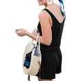 thumbnail image 2 of Women's Strapless Off Shoulder Printed Beachwear Short Rompers Jumpsuits, 2 of 3