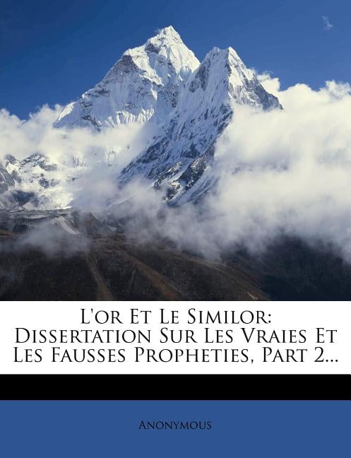 Dissertation sur le cid