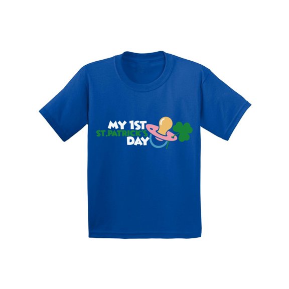 Awkward Styles My First St. Patrick's Day Infant Shirt Baby's 1st St. Patrick's Day Tshirt Saint Patrick Shirt Irish Gifts for Newborn Baby Kids St. Patrick's Day Outfit Cute Lucky Irish One Piece