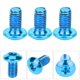 thumbnail image 5 of Paquete De 12 Tornillos T25 De Acero Resistente Con Diseño De Ranuras Para Drenaje De Agua, Piezas De Reparación Necesarias, 5 of 7