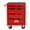 Red+Black#45, variant on Tool Storage Cabinet 5 Drawers Multifunctional Tool Cart with Wheels,Metal Rolling Tool Cart Storage for Garage Workshop Warehouse Repair Shop--With Stainless Steel Roof--Red&Black,Tool Chest