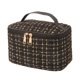 thumbnail image 5 of Bolsa de maquillaje Estuche de cosméticos para niñas, Organizador de maquillaje multifunción grande Bolsa de cosméticos Bolsa de aseo Bolsa de baño de , negro Salvador Estuche de maquillaje, 5 of 9