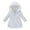 ZA-White, variant on Vividxx Girl Winter Coats Toddler Boys Girls Winter Coat Hooded Jacket Thicken Windproof Zipper Outwear Warm Autumn Winter Coat 2-3 Years