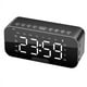 thumbnail image 1 of Reloj Despertador Digital LED con Bluetooth 5.1 Reproductor de Música Portátil Recargable Compatible con Tarjeta TF Conexión AUX Negro, 1 of 10